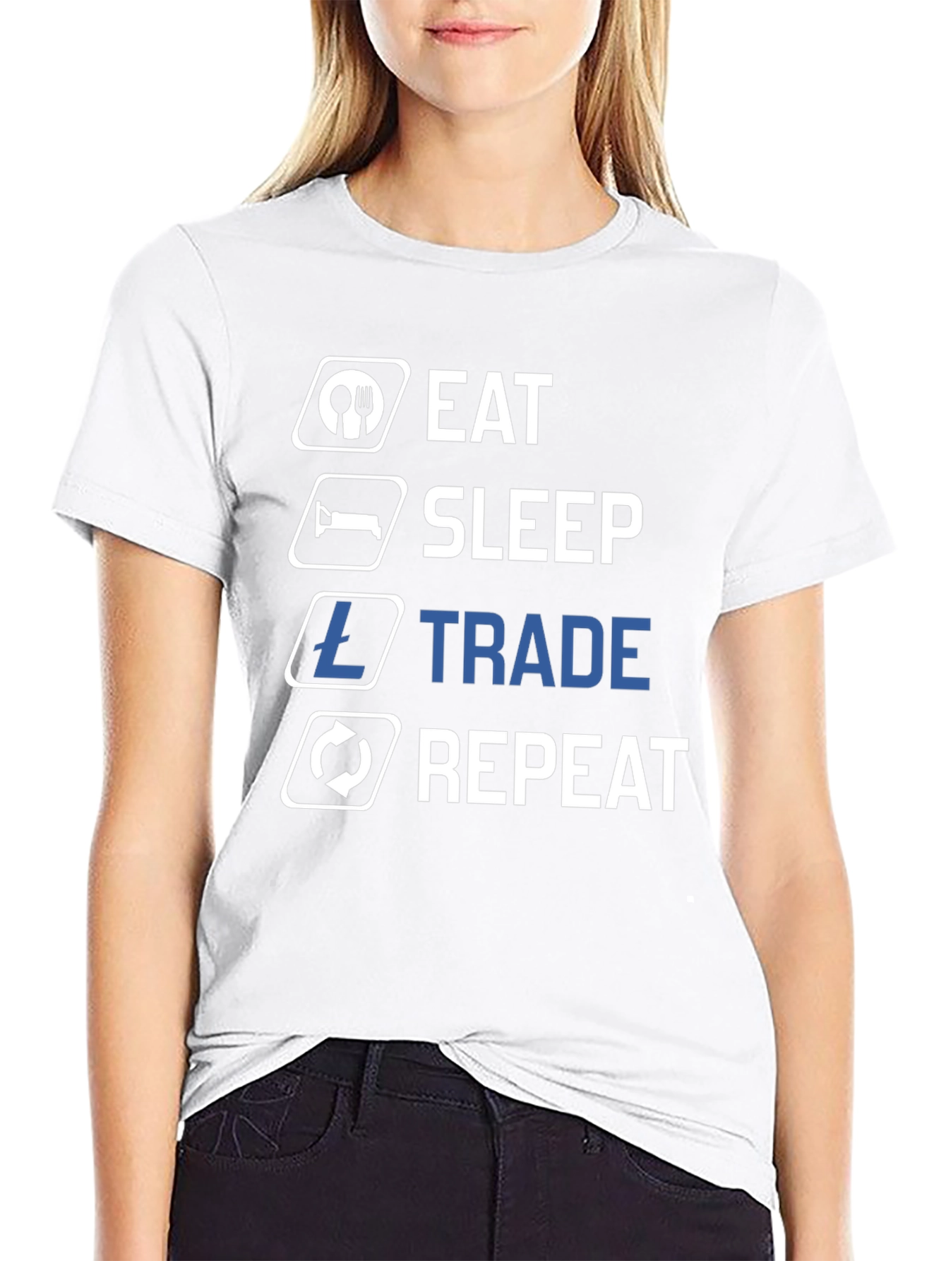 Eat Sleep Trade Repeat T-Shirt