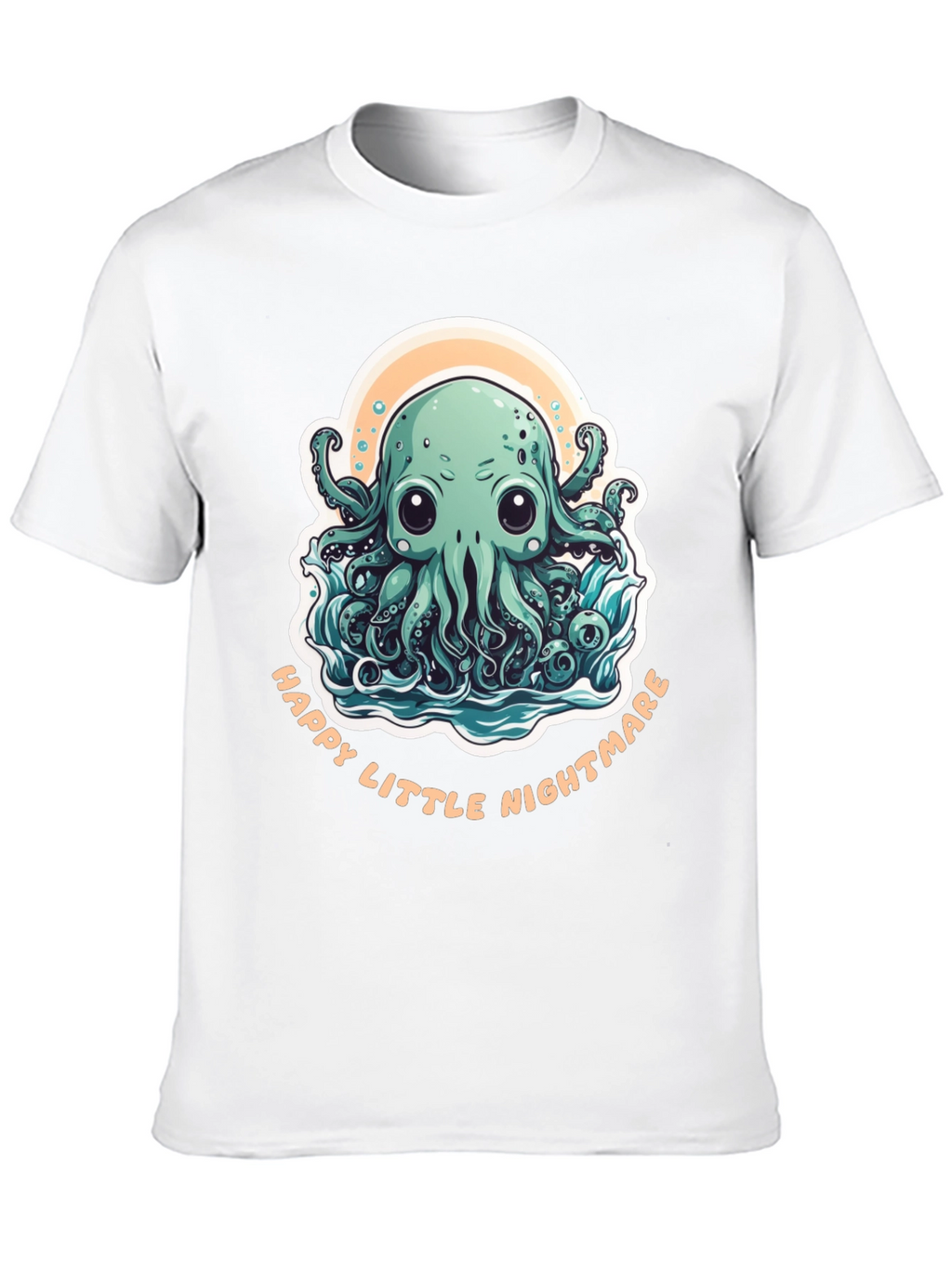 Happy Little Nightmare Octopus Graphic Tee