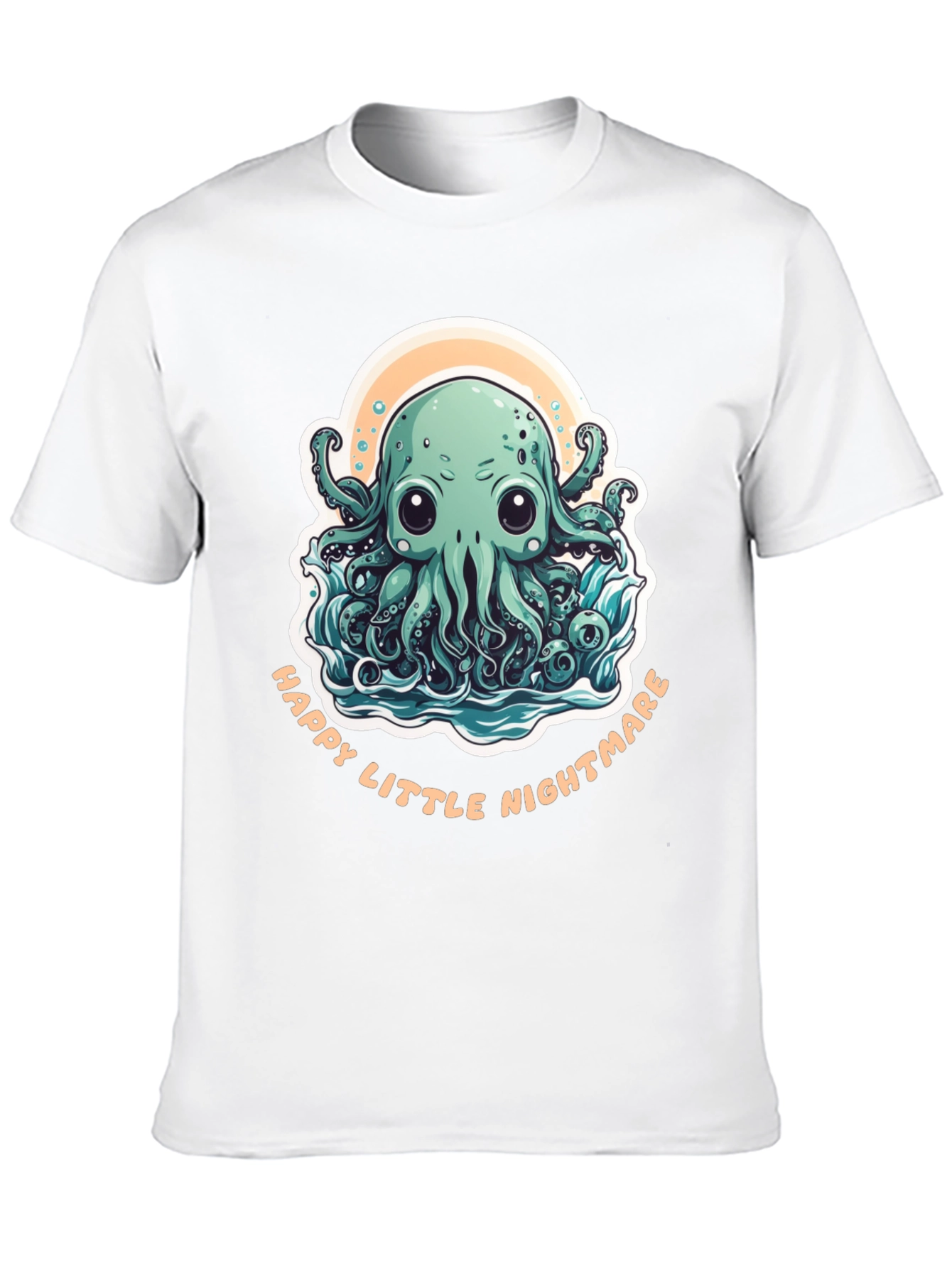 Happy Little Nightmare Octopus Graphic Tee