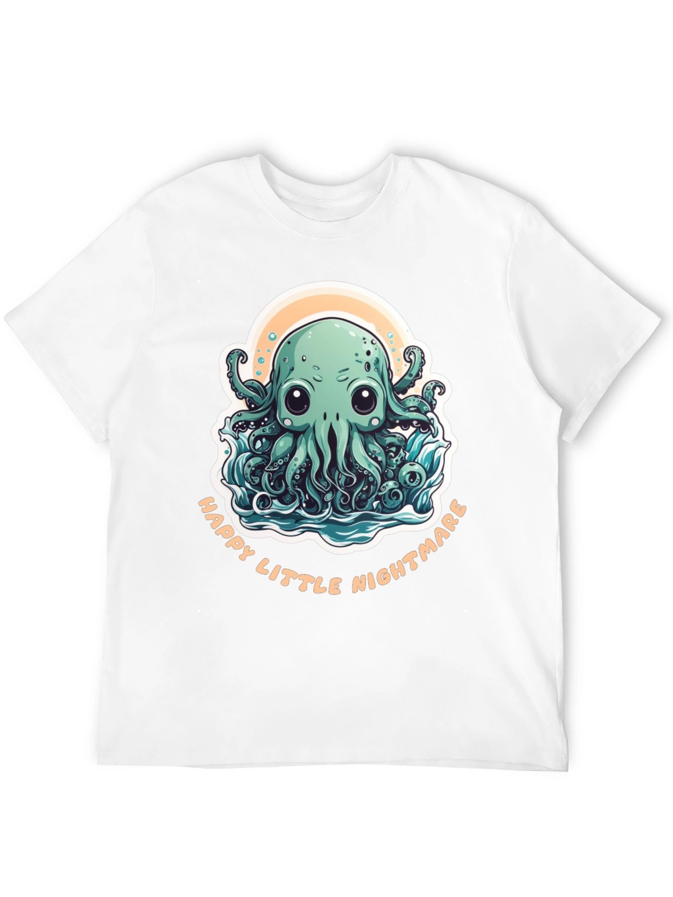 Happy Little Nightmare Octopus Graphic Tee