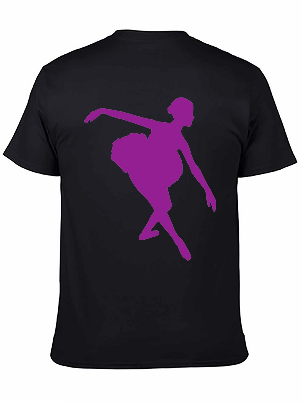 Ballerina Silhouette Graphic T-Shirt