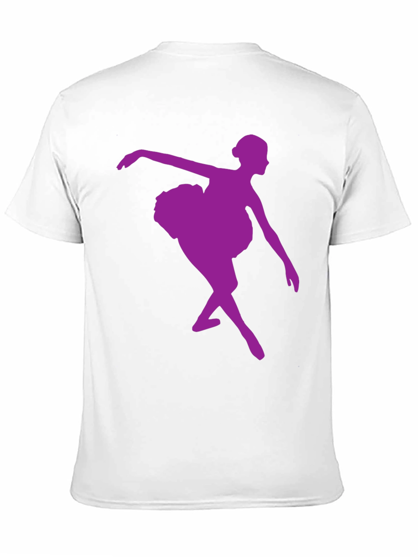 Ballerina Silhouette Graphic T-Shirt