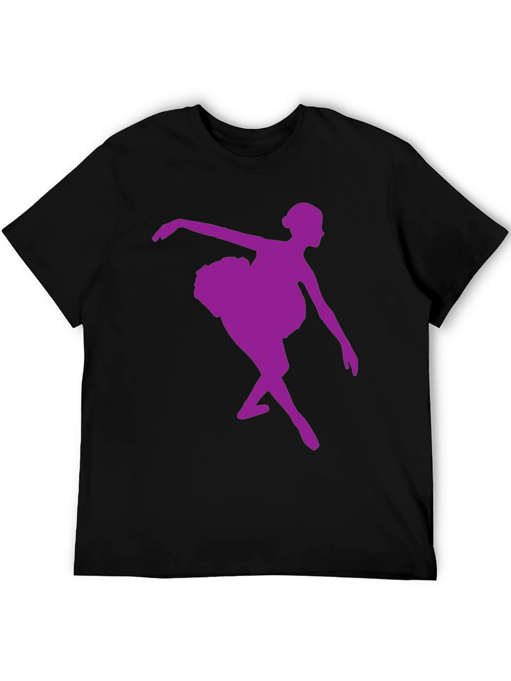 Ballerina Silhouette Graphic T-Shirt