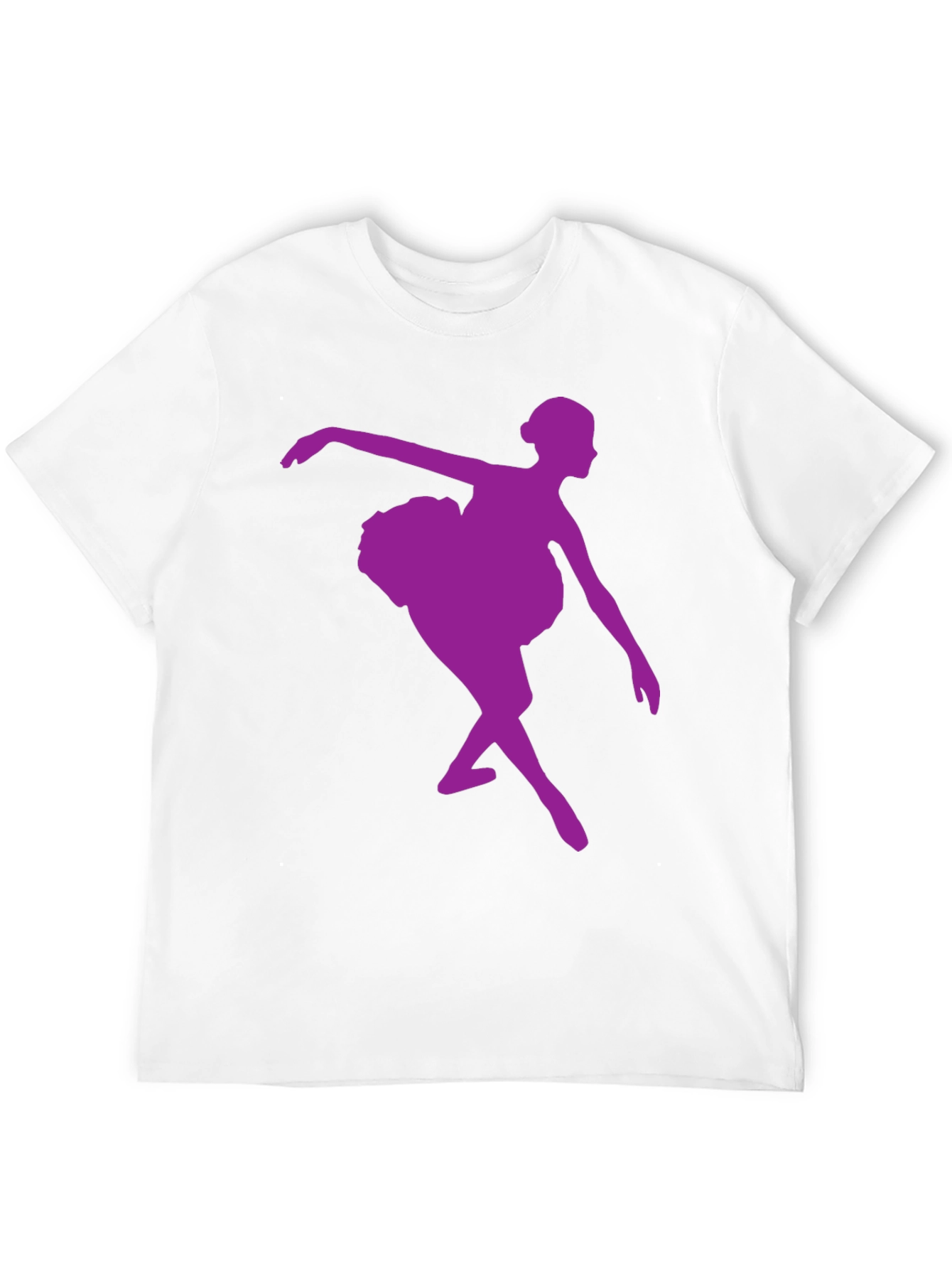 Ballerina Silhouette Graphic T-Shirt