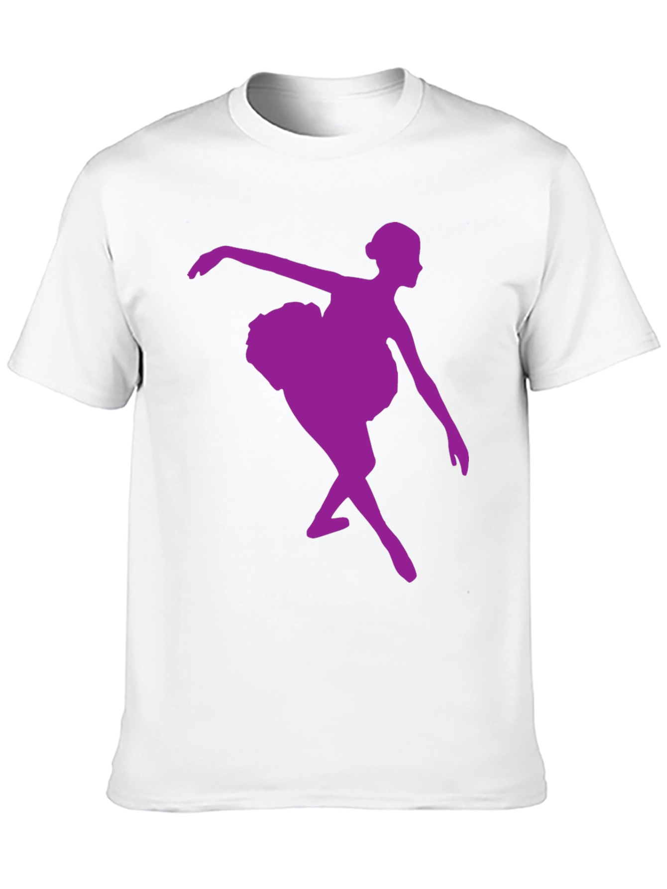 Ballerina Silhouette Graphic T-Shirt