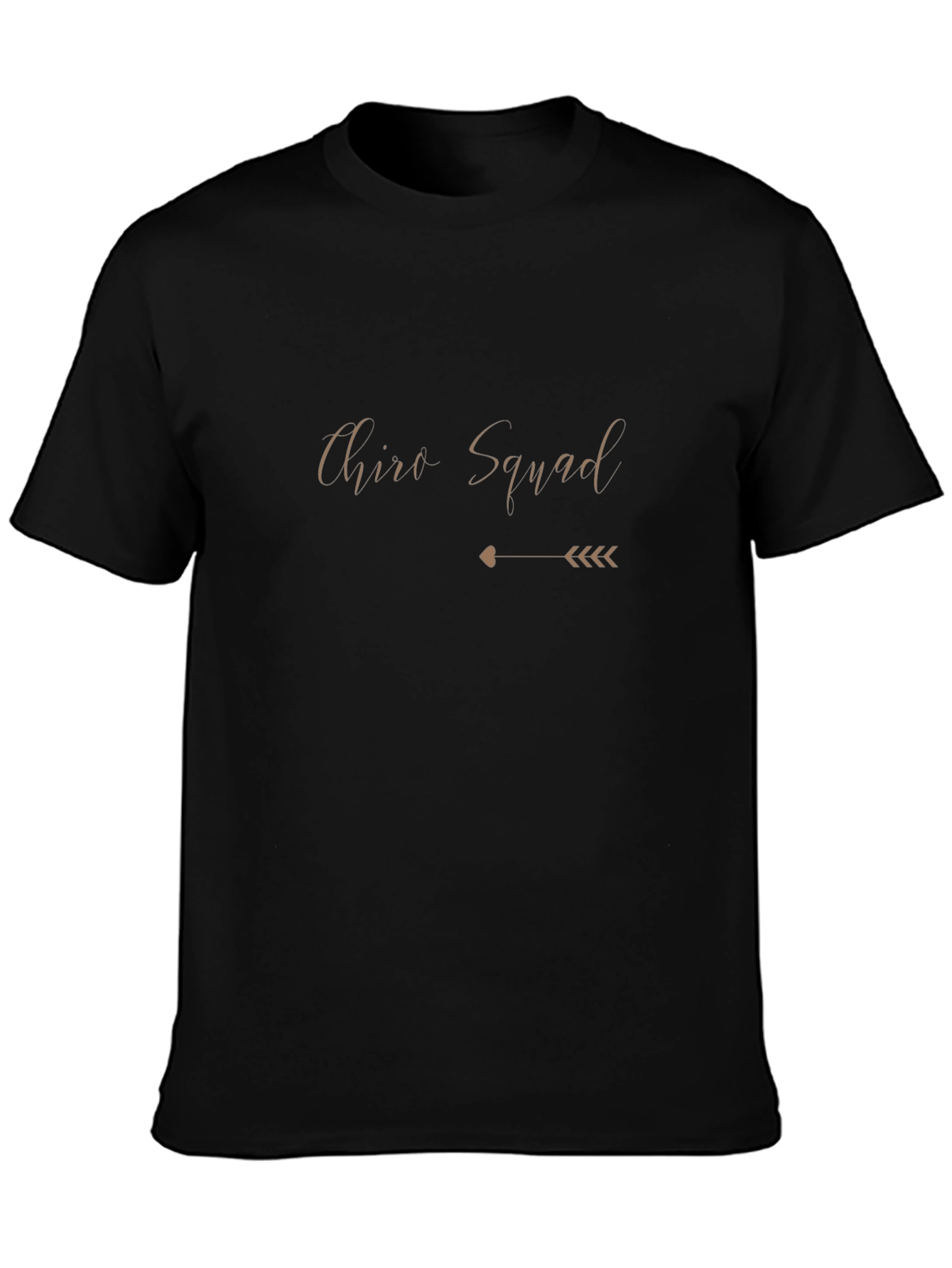 Chiropractor Squad Graphic Tee - Black