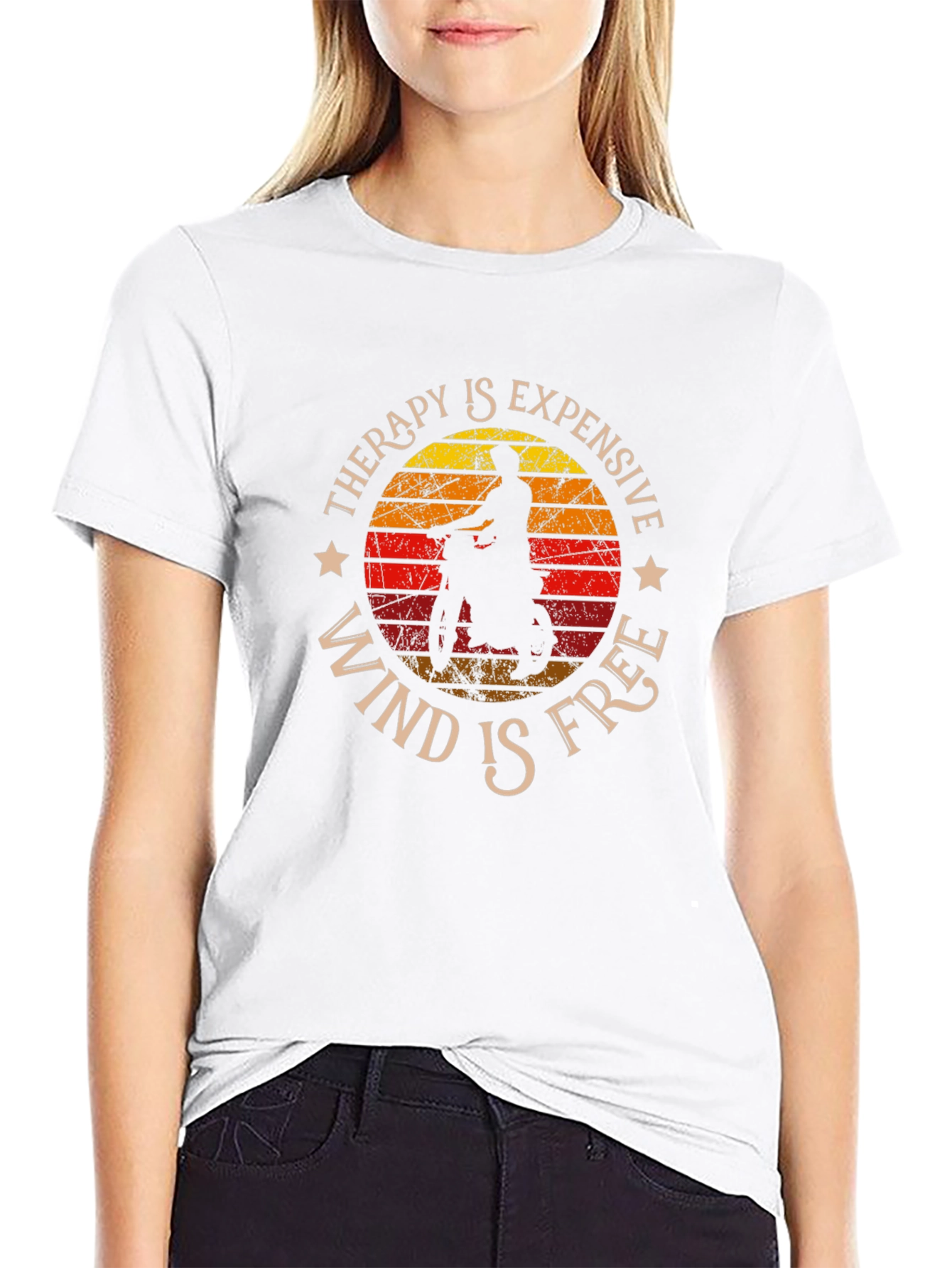 Therapy is Expensive Wind is Free T-Shirt