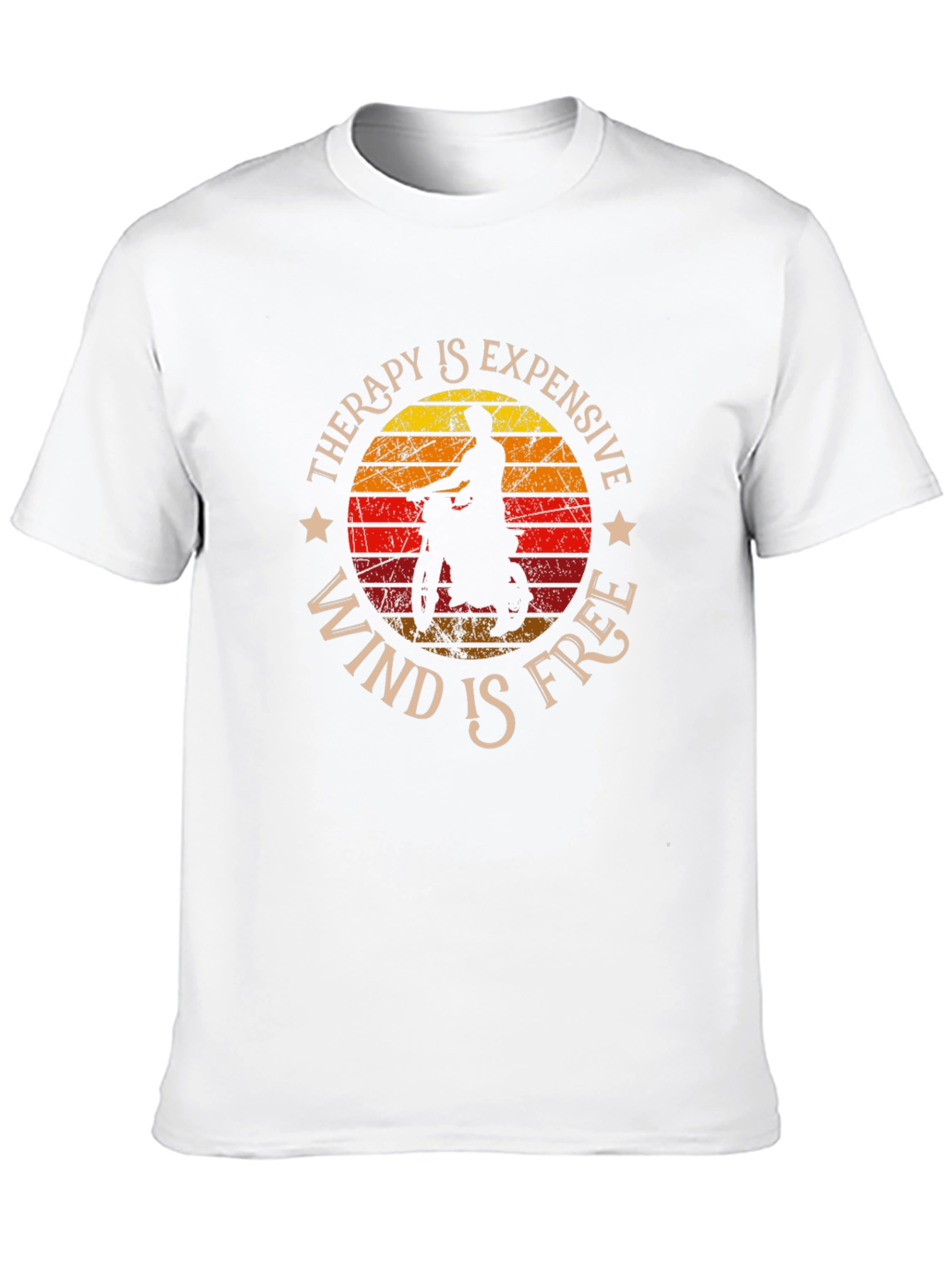 Therapy is Expensive Wind is Free T-Shirt