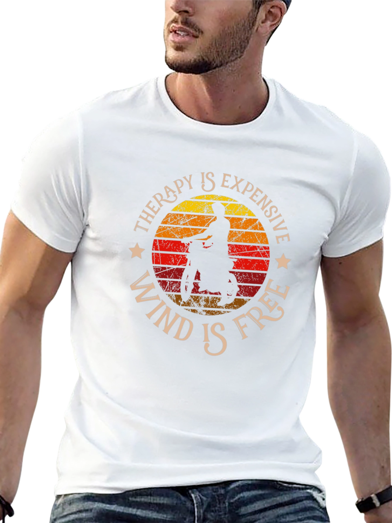 Therapy is Expensive Wind is Free T-Shirt
