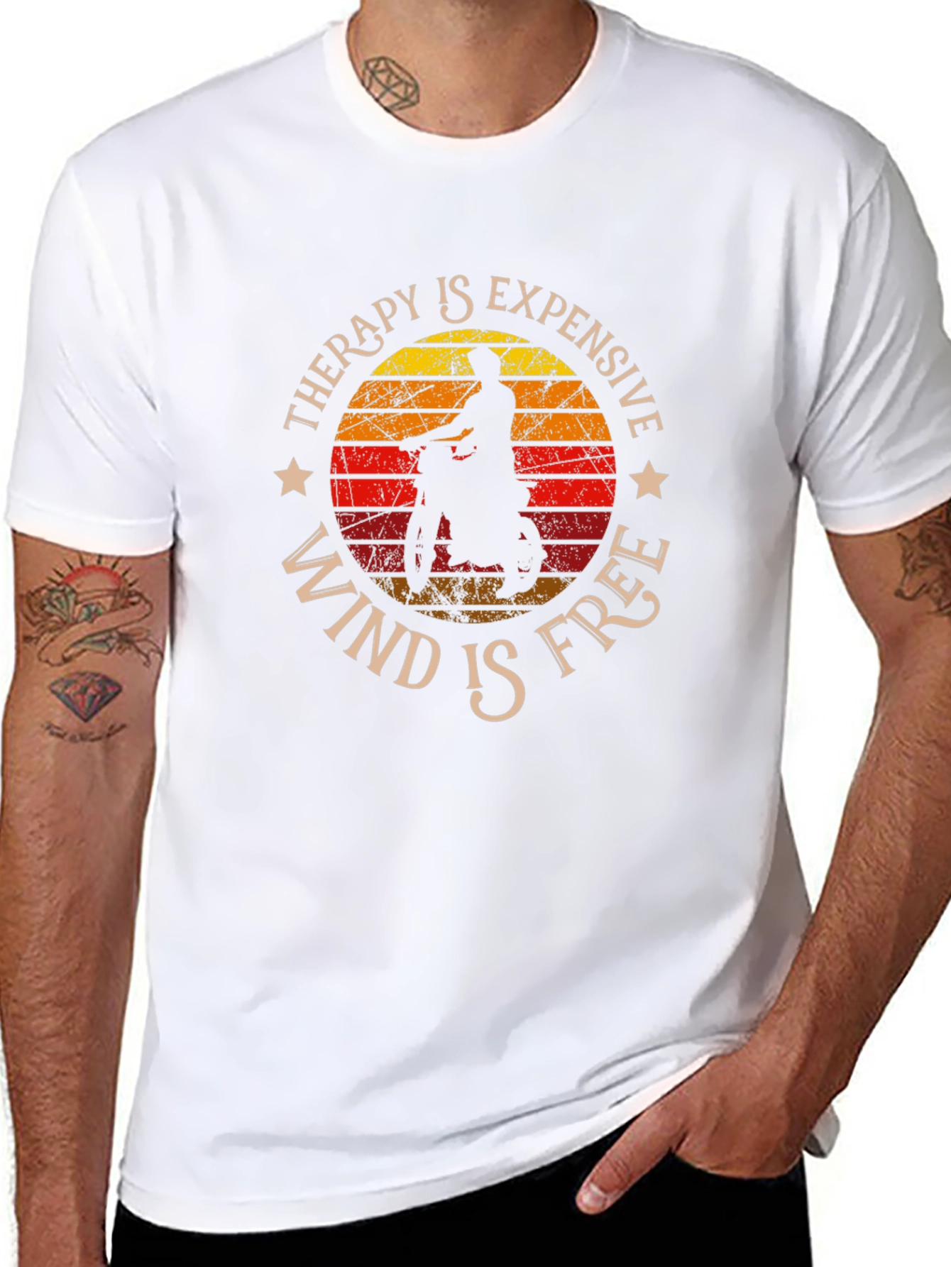 Therapy is Expensive Wind is Free T-Shirt