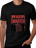 Work Smarter T-Shirt - Black Cotton Blend