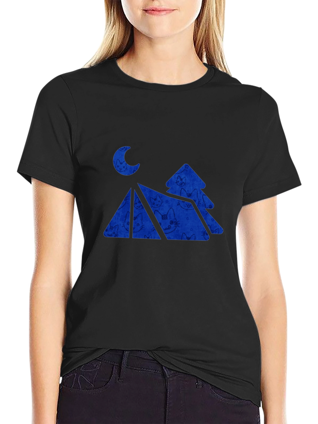 Moonlit Mountain Graphic Tee