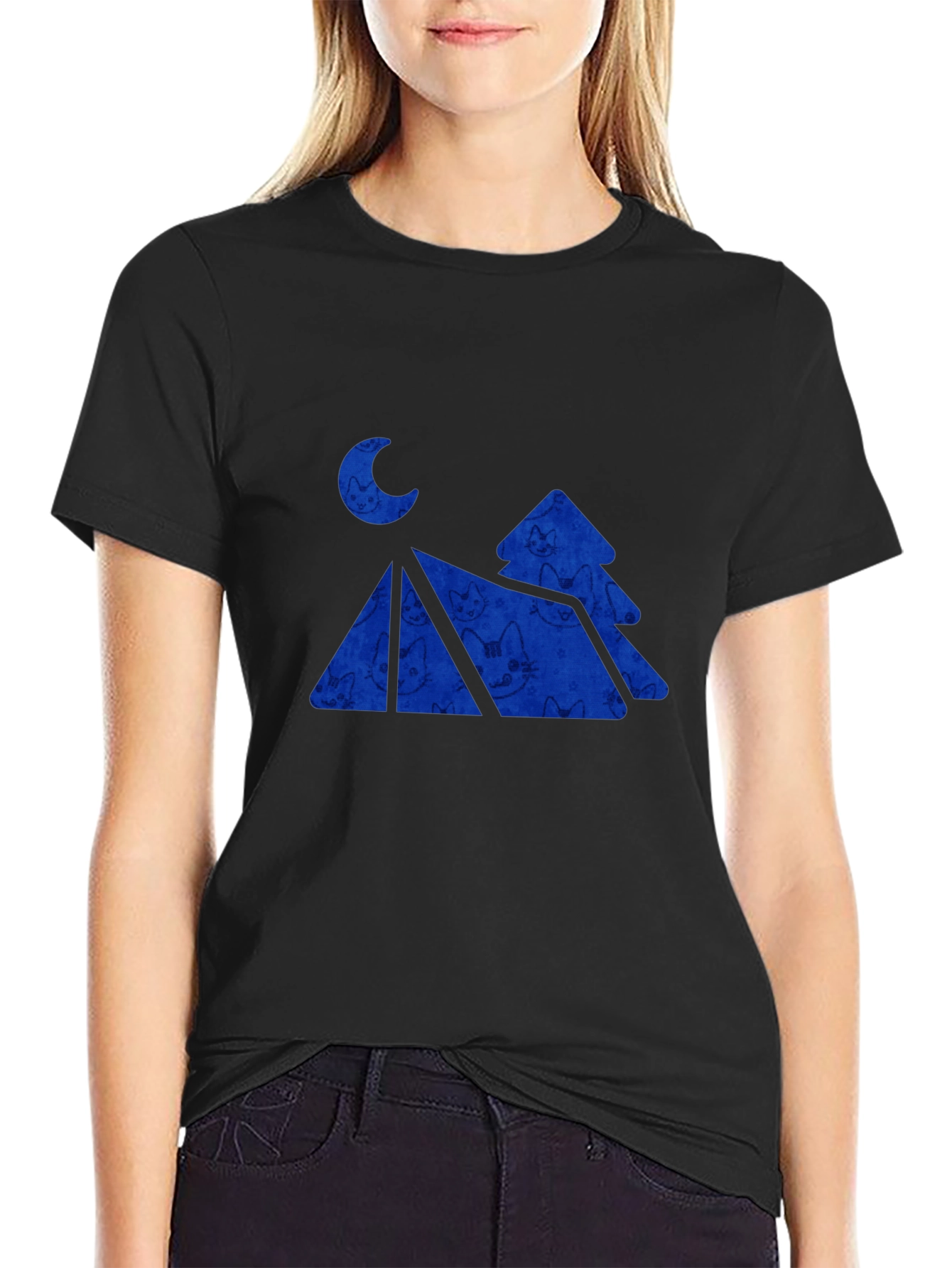 Moonlit Mountain Graphic Tee