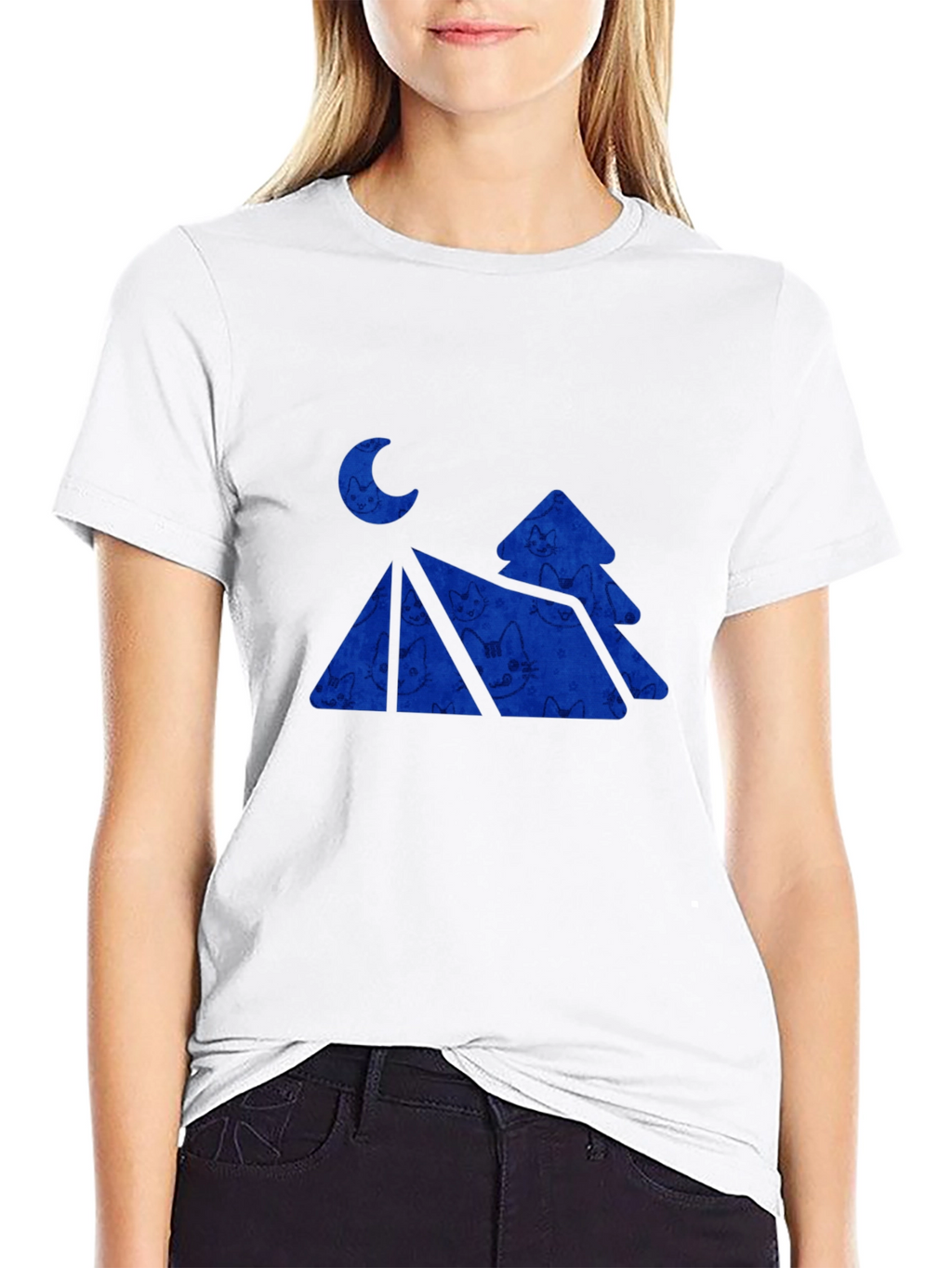 Moonlit Mountain Graphic Tee
