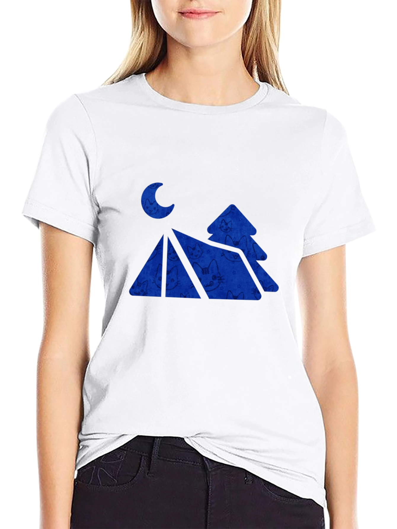 Moonlit Mountain Graphic Tee