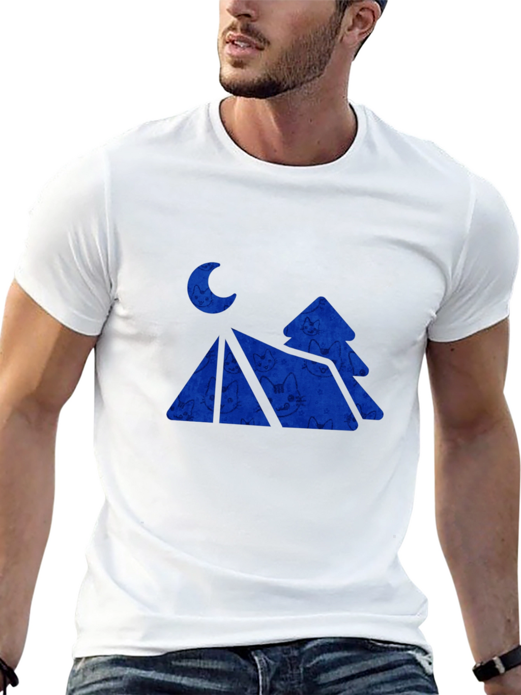 Moonlit Mountain Graphic Tee