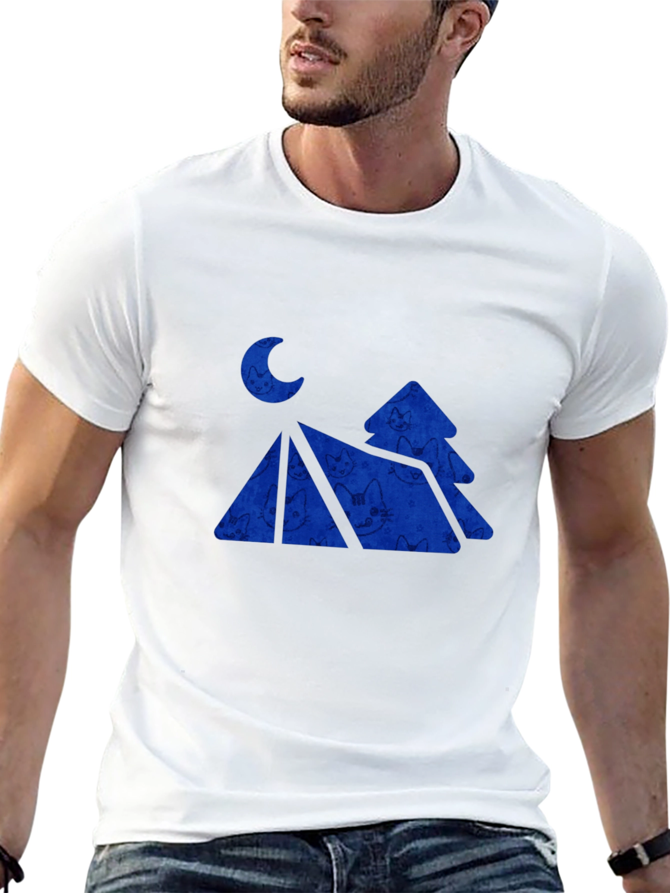 Moonlit Mountain Graphic Tee