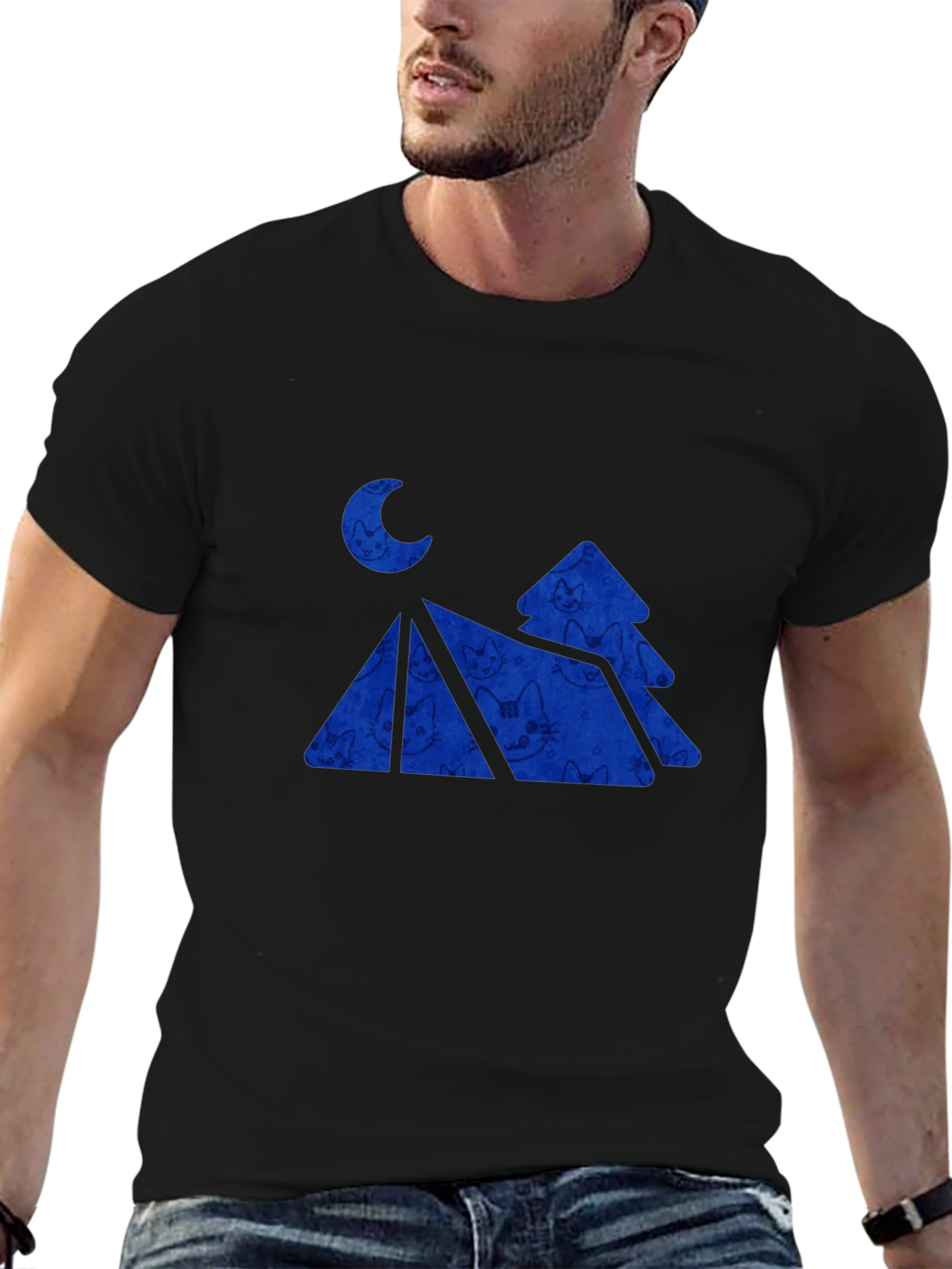 Moonlit Mountain Graphic Tee