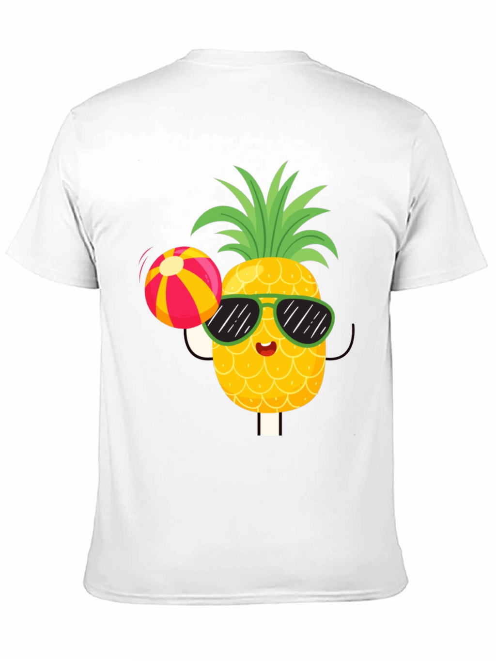 Summer Pineapple T-Shirt - Fun Beach Vibes!