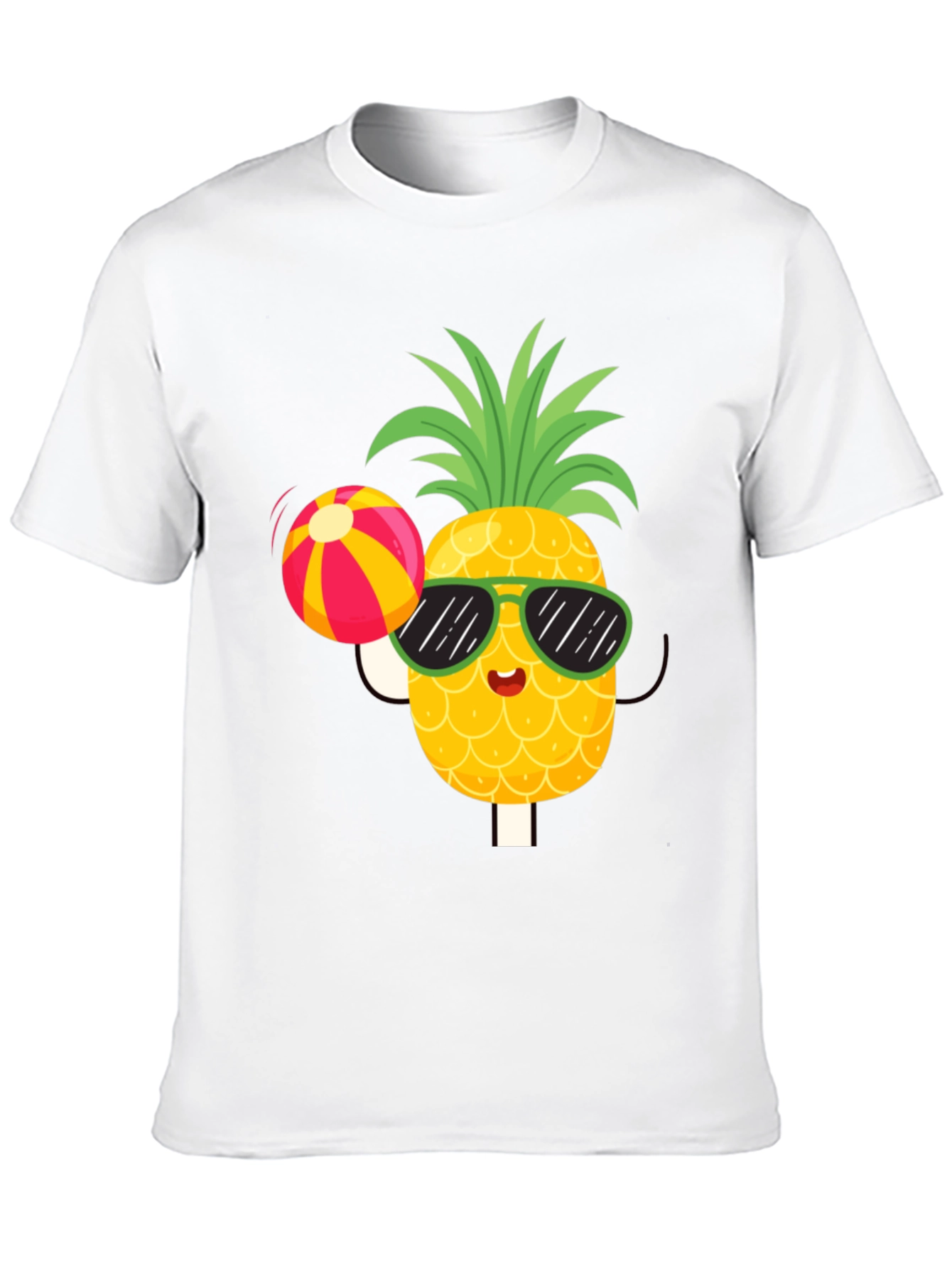 Summer Pineapple T-Shirt - Fun Beach Vibes!