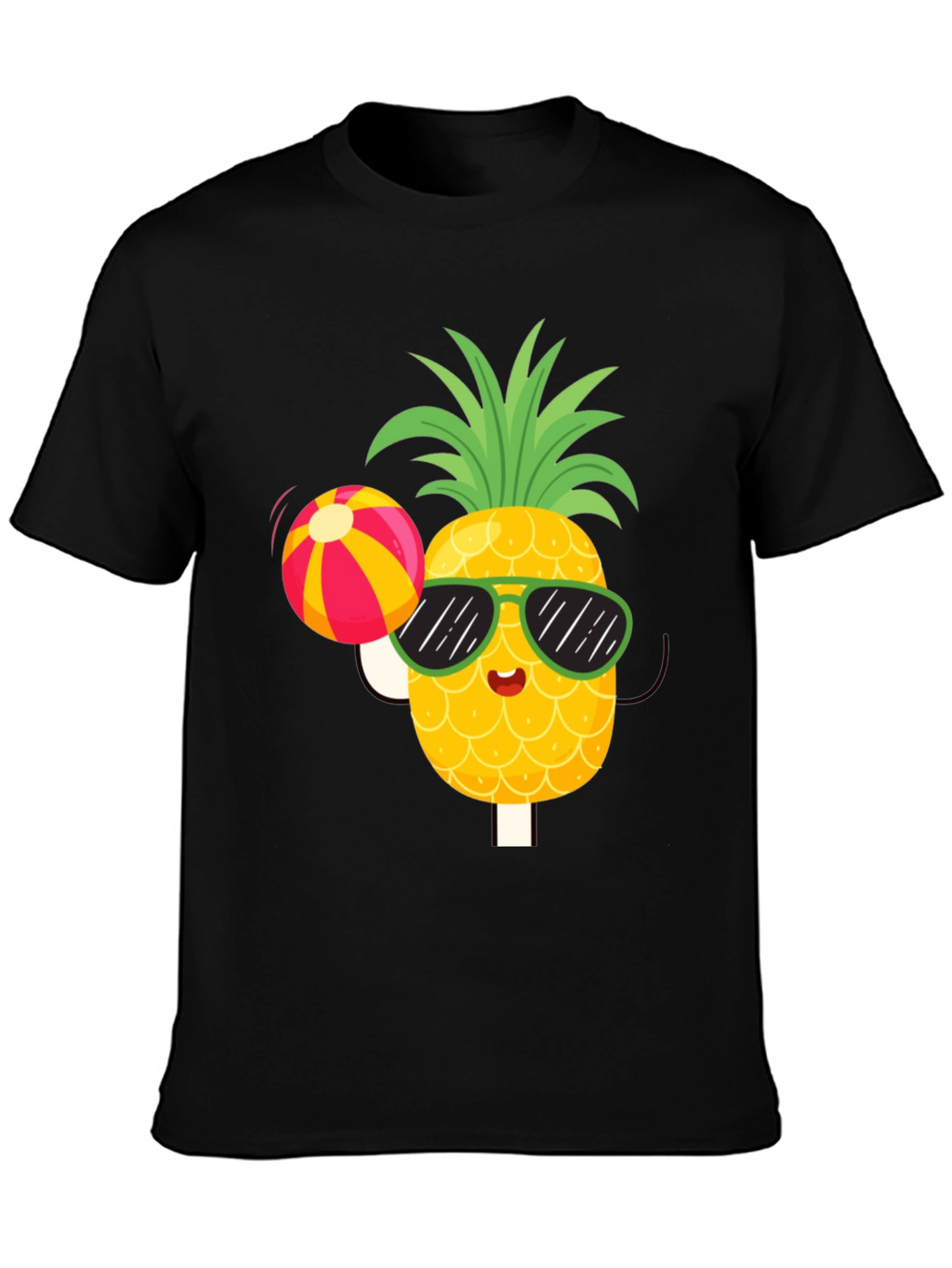 Summer Pineapple T-Shirt - Fun Beach Vibes!