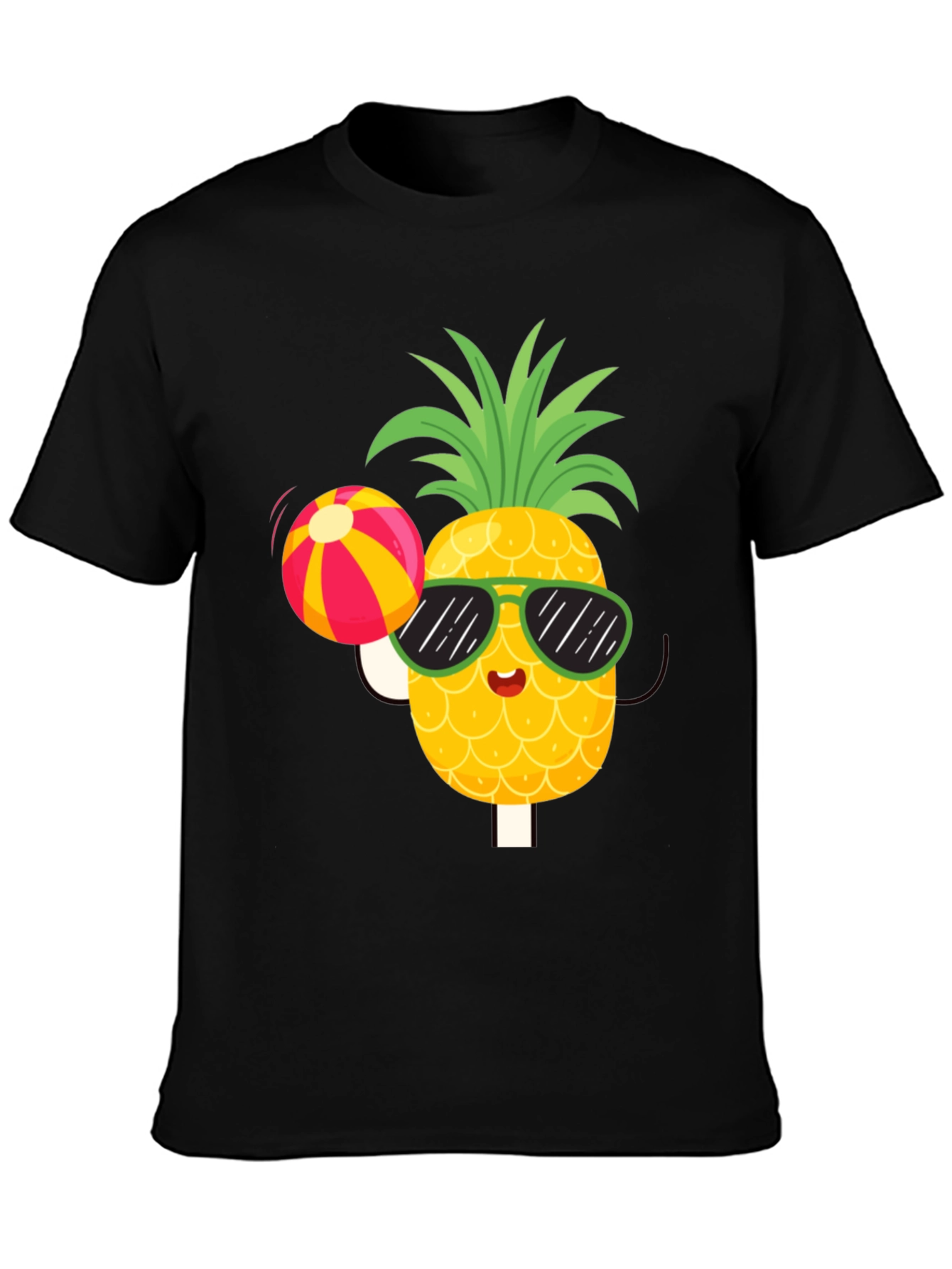 Summer Pineapple T-Shirt - Fun Beach Vibes!
