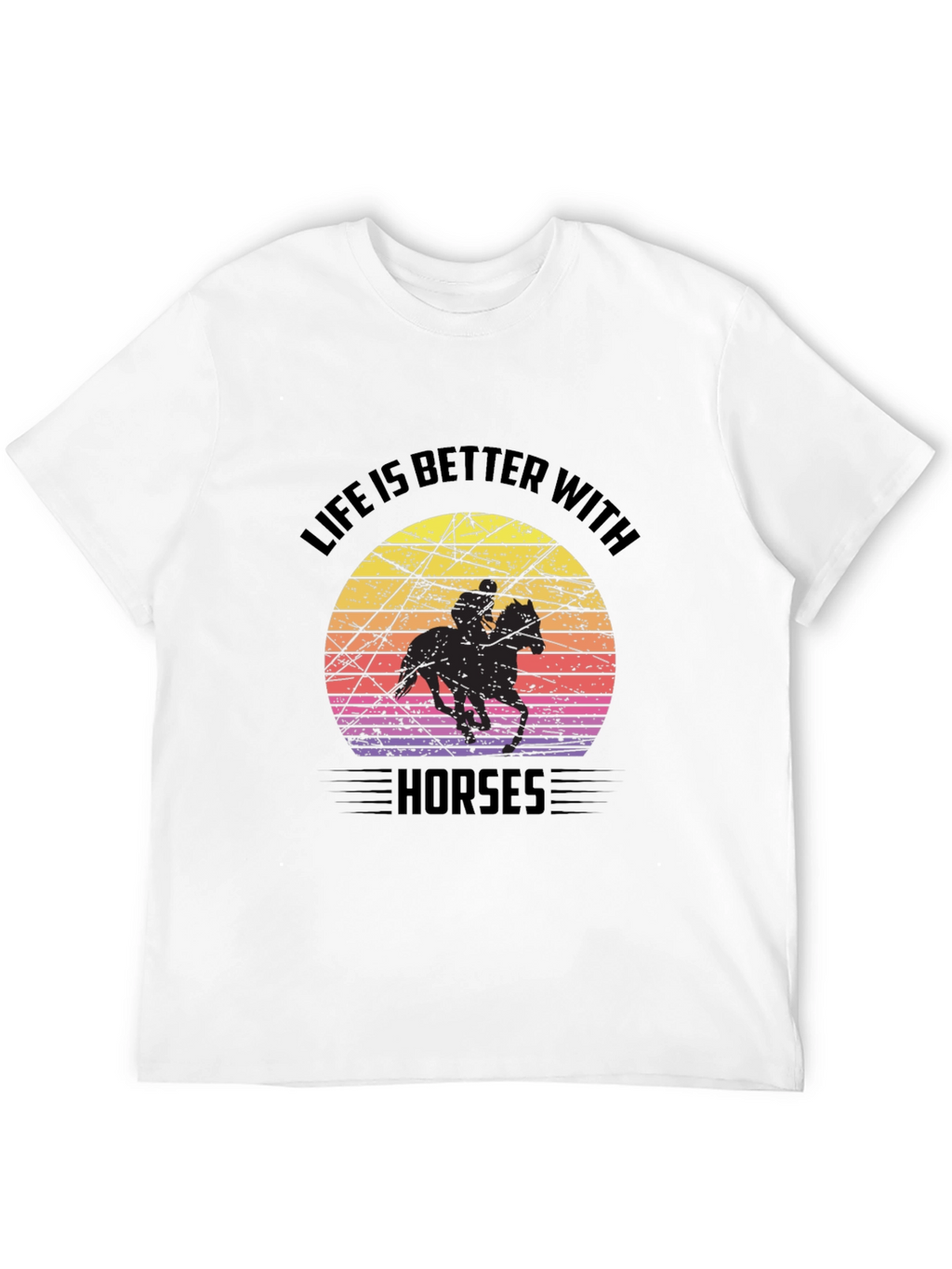 Life is Better with Horses Graphic Tee