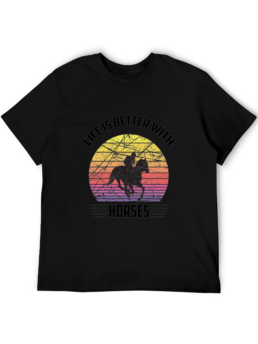 Life is Better with Horses Graphic Tee