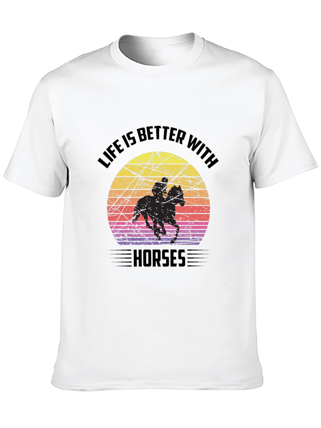 Life is Better with Horses Graphic Tee