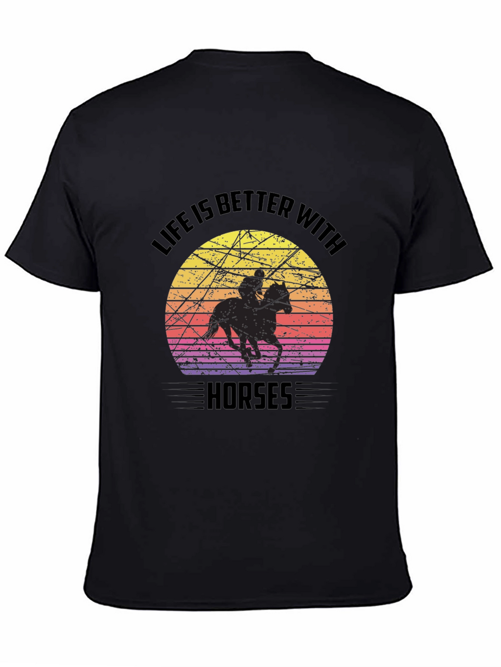 Life is Better with Horses Graphic Tee
