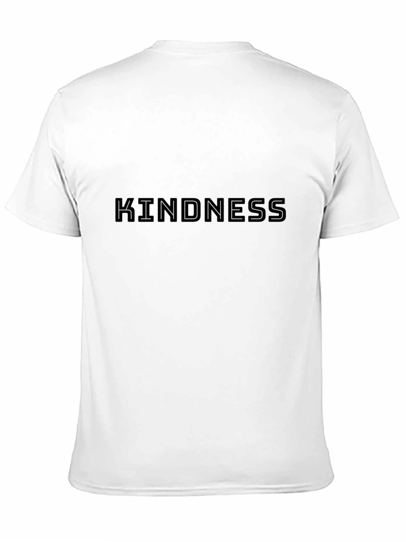 Kindness T-Shirt - Classic Black Cotton Tee