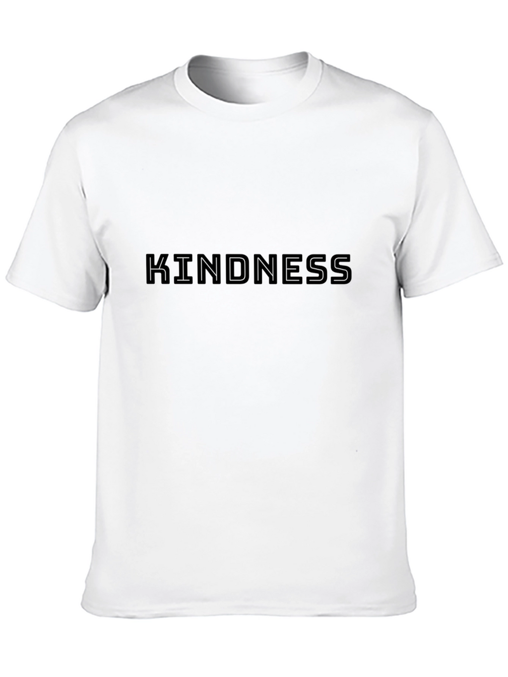 Kindness T-Shirt - Classic Black Cotton Tee