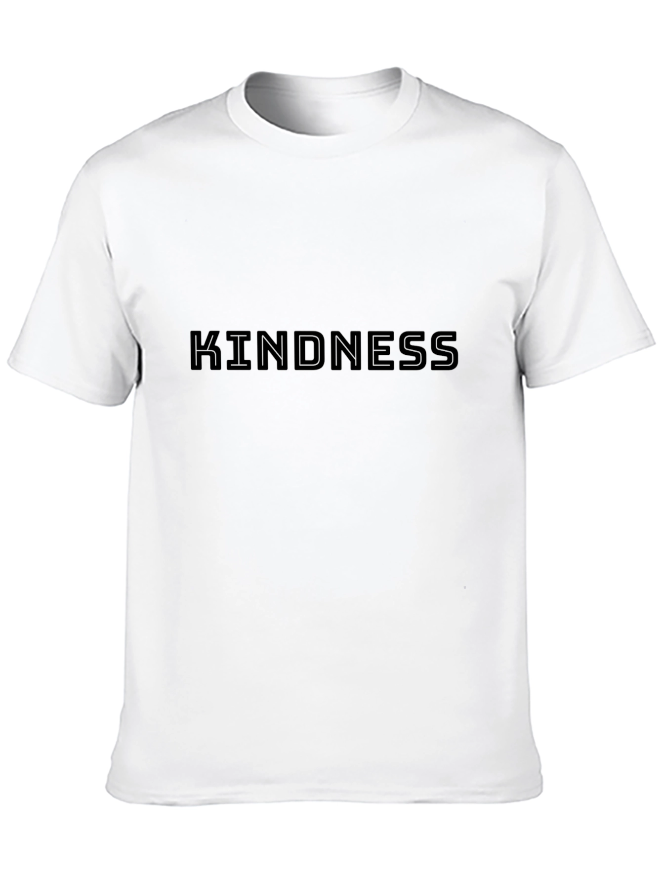 Kindness T-Shirt - Classic Black Cotton Tee