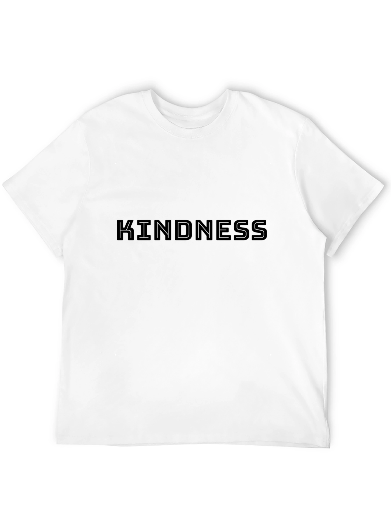Kindness T-Shirt - Classic Black Cotton Tee