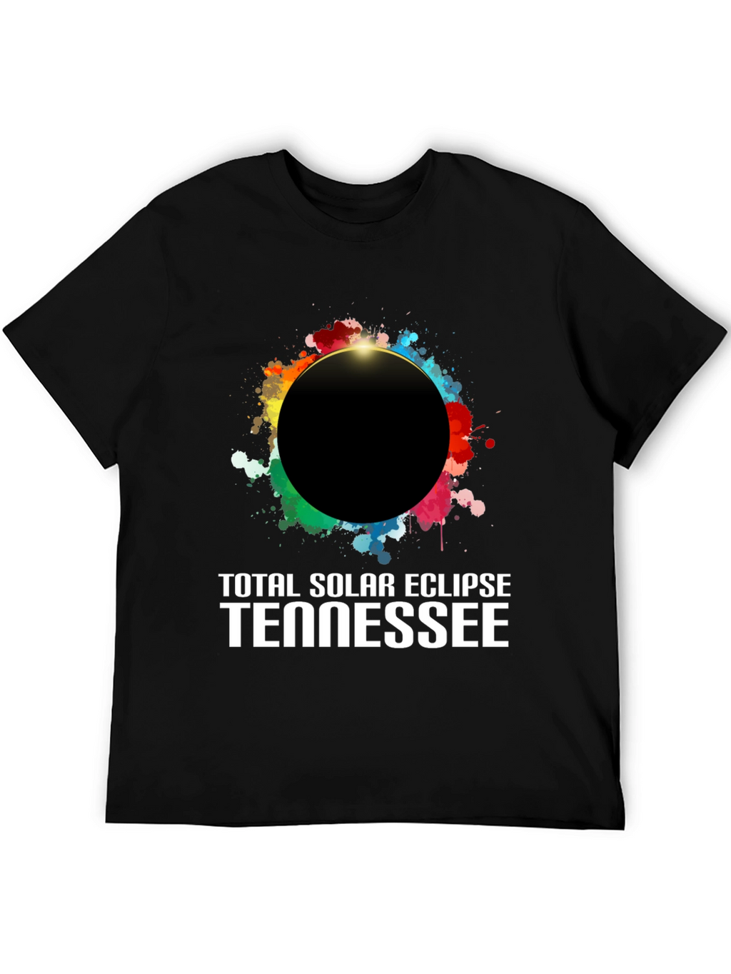 Total Solar Eclipse Tennessee Graphic T-Shirt