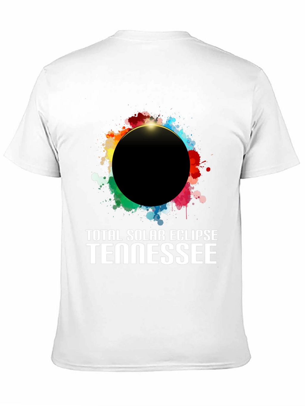 Total Solar Eclipse Tennessee Graphic T-Shirt