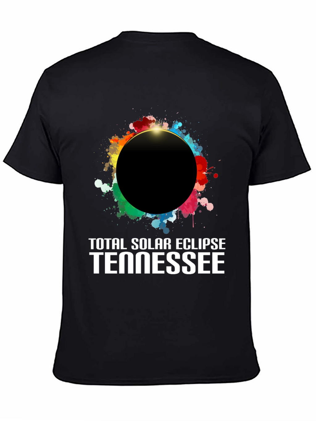 Total Solar Eclipse Tennessee Graphic T-Shirt