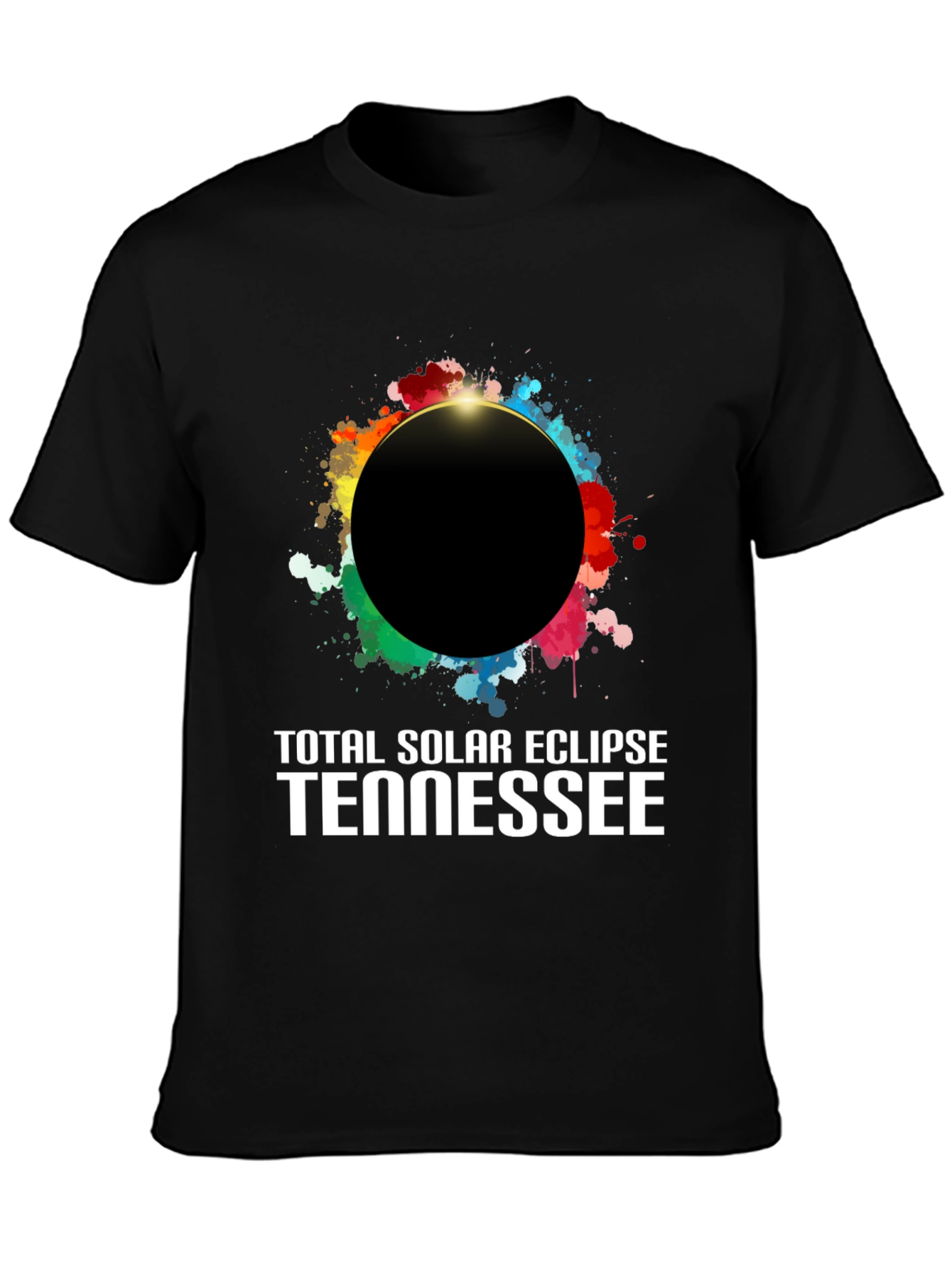 Total Solar Eclipse Tennessee Graphic T-Shirt