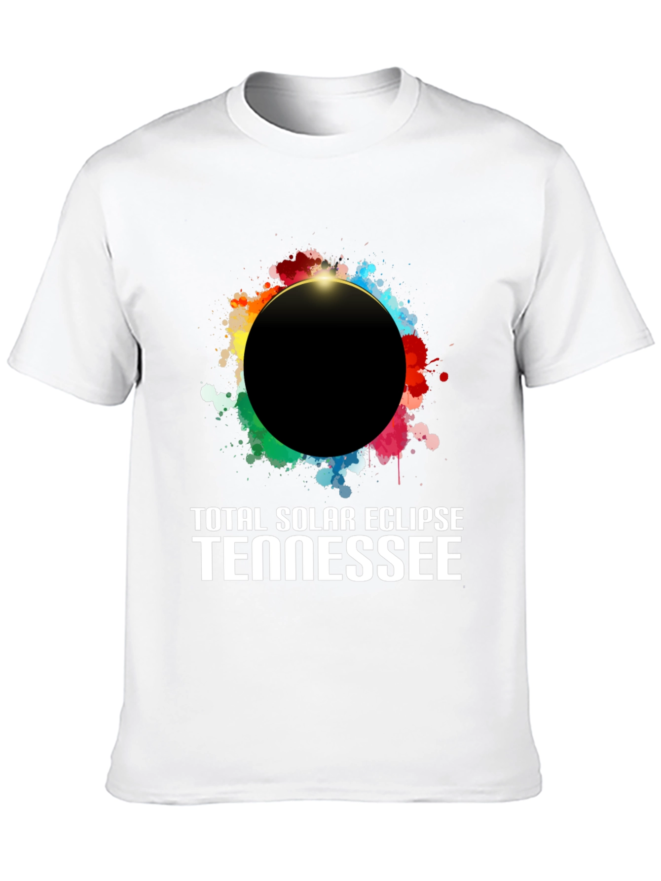 Total Solar Eclipse Tennessee Graphic T-Shirt