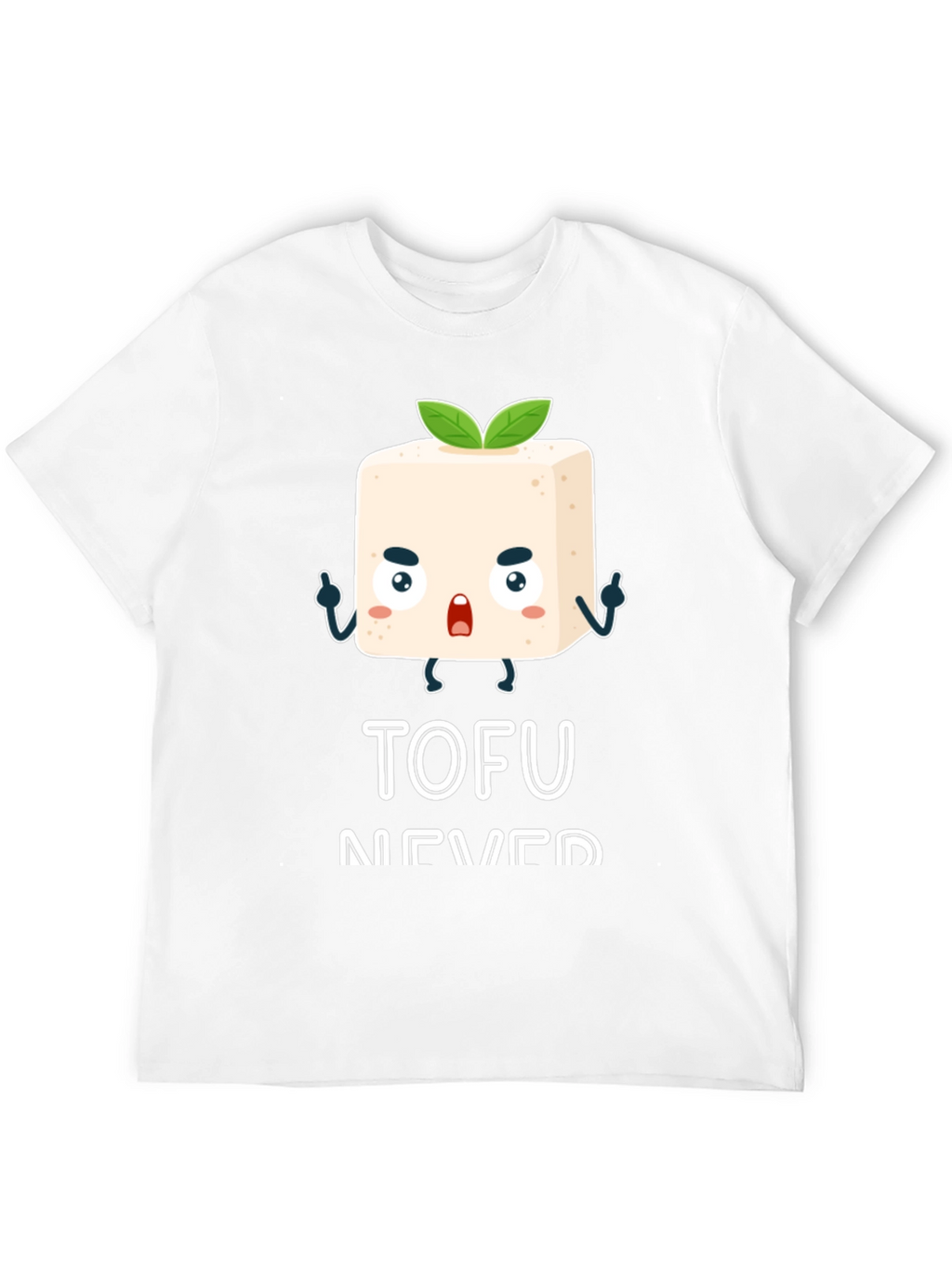 Tofu Never Die Black Graphic Tee