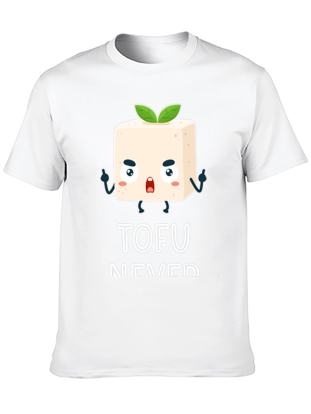 Tofu Never Die Black Graphic Tee