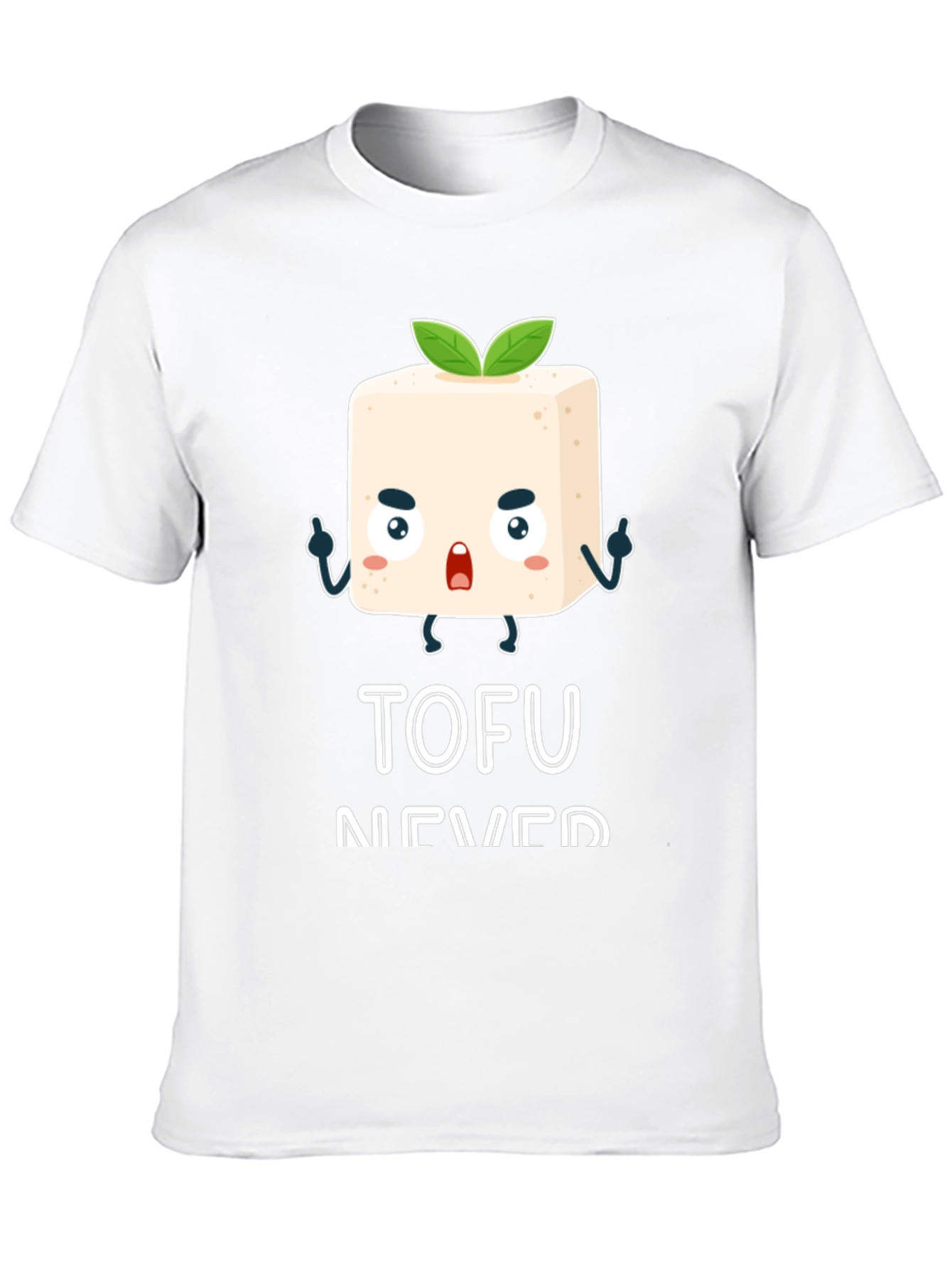Tofu Never Die Black Graphic Tee
