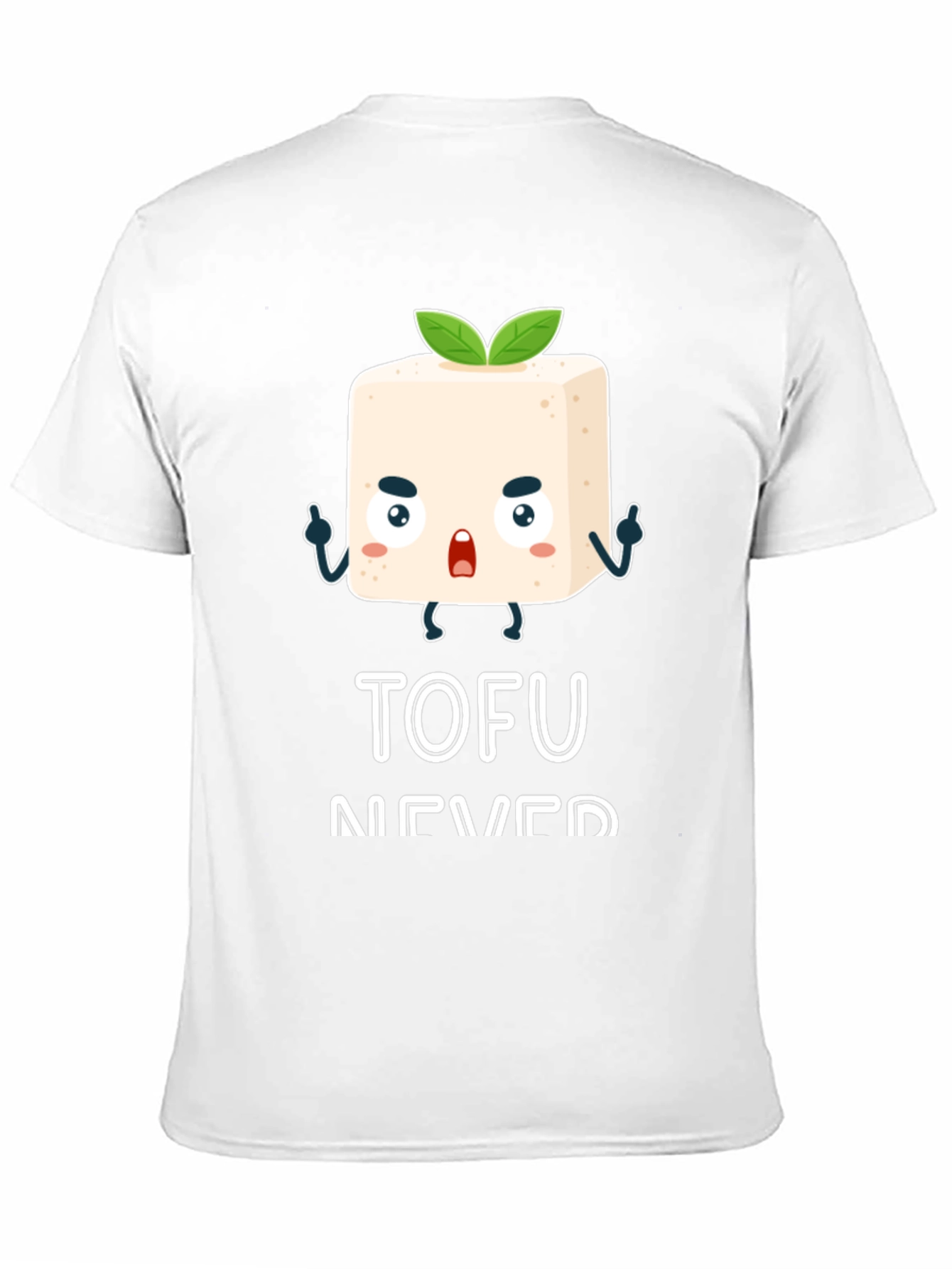 Tofu Never Die Black Graphic Tee