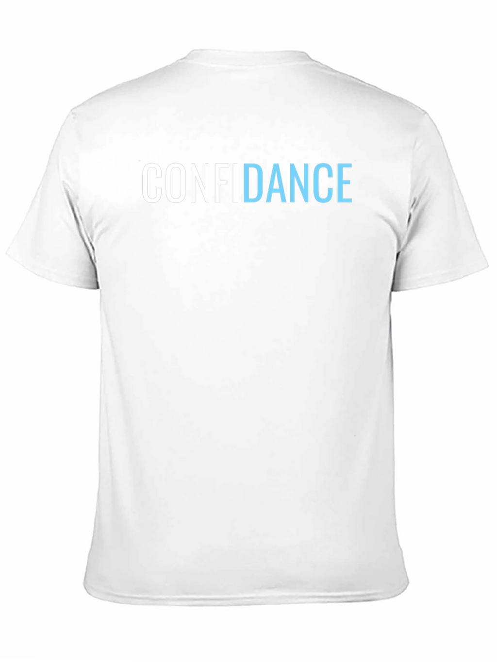 Confidence Graphic Tee - Black Cotton T-Shirt