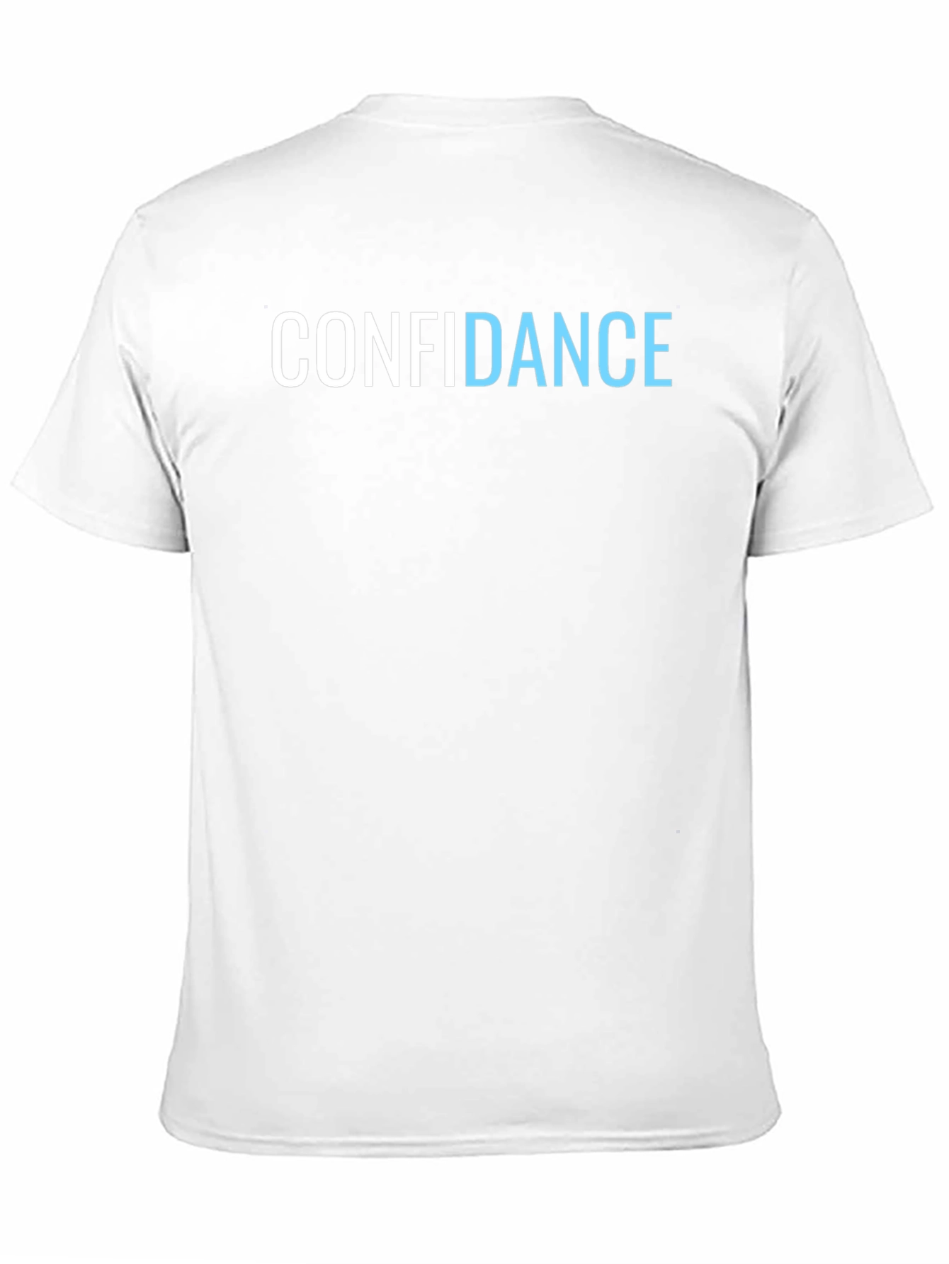 Confidence Graphic Tee - Black Cotton T-Shirt