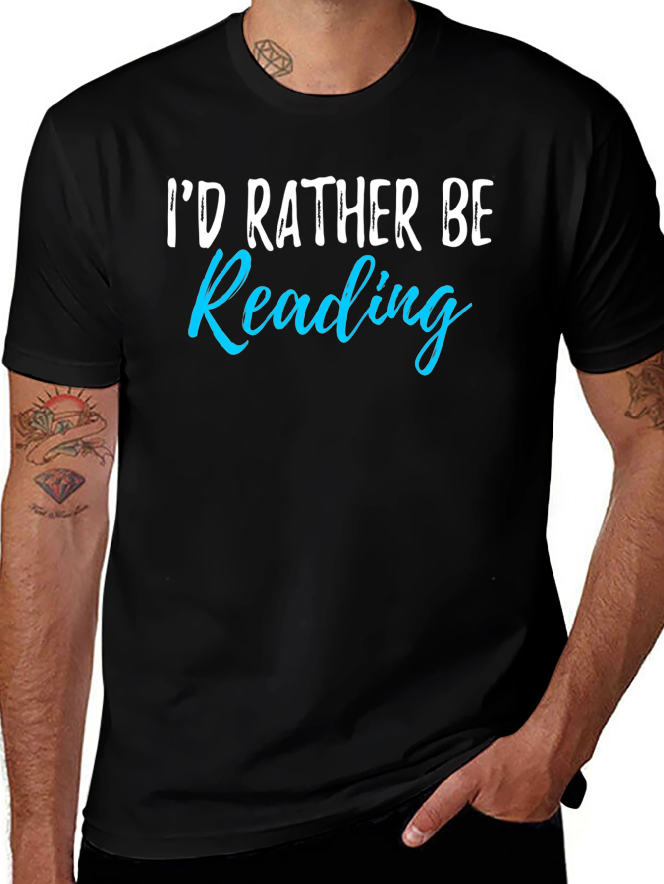 Id Rather Be Reading Graphic Tee