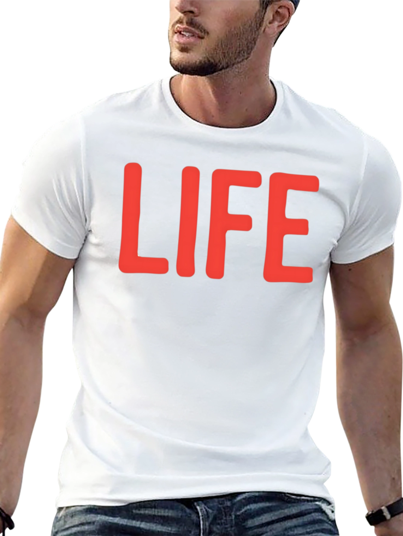 LIFE Graphic Tee - Casual Comfort
