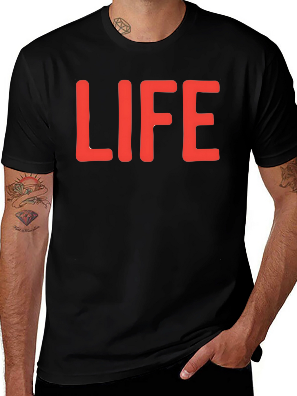LIFE Graphic Tee - Casual Comfort