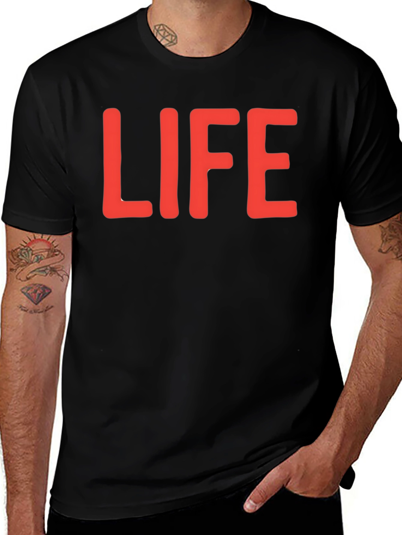 LIFE Graphic Tee - Casual Comfort