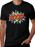 Boom Graphic T-Shirt - Comic Pop Art Style